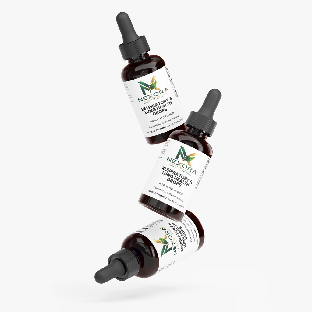 Gotas para la salud respiratoria y pulmonar