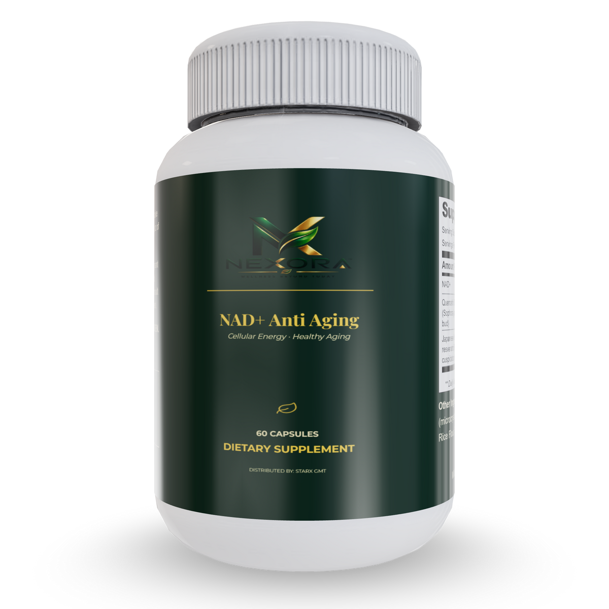 NAD + Anti Aging - 60 capsule count